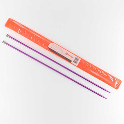 Kartopu Renkli Metal Örgü Şişi 35cm No:4,5 - KARTOPU