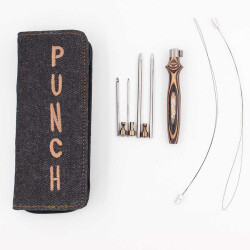 Knitpro Earthy Ahşap Punch Iğne Seti - 3