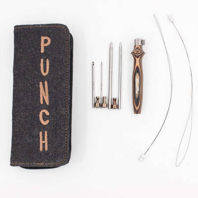 Knitpro Earthy Ahşap Punch Iğne Seti - 3