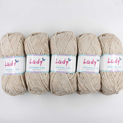 Lady Soft Baby Lana(5 Adet-Kadife) 943 - PUKKA