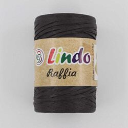 Lindo Rafya İp (250 gr.)-Siyah - LİNDO