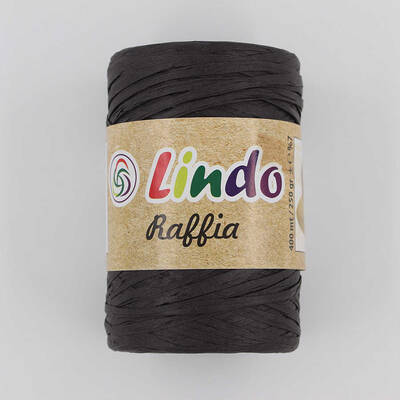 Lindo Rafya İp (250 gr.)-Siyah - 1