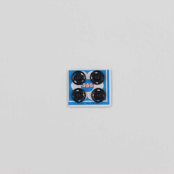 Metal Çıt Çıt Siyah 4'lü 14mm-No:3 - İTHAL