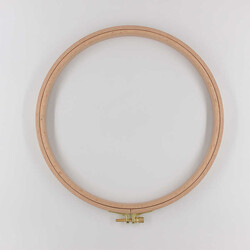 Nurge Tahta Vidalı Kasnak 16mm. (Kalın) No:5 - NURGE