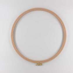 Nurge Tahta Vidalı Kasnak 16mm. (Kalın) No:7 - NURGE