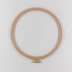 Nurge Tahta Vidalı Kasnak 8mm. (İnce) No:4 - NURGE