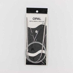 Opal Metal Misinalı Örgü Şiş(100cm)No:4,5 - OPAL