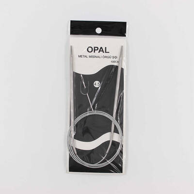 Opal Metal Misinalı Örgü Şiş(100cm)No:4,5