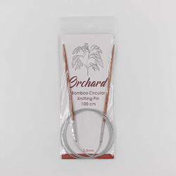 Orchard Bambu Metal Misinalı Örgü Şişi 100cm. No:3,5mm - ORCHARD