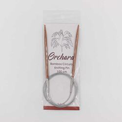 Orchard Bambu Metal Misinalı Örgü Şişi 100cm. No:5mm - ORCHARD