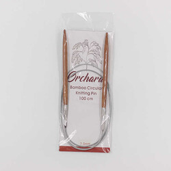 Orchard Bambu Metal Misinalı Örgü Şişi 100cm. No:7mm - ORCHARD