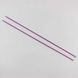 Pukka Renkli Metal Örgü Şişi 35cm.No:3,5 - PUKKA