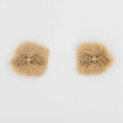 Salkım Patik Süsü(Patik Tokası) No:25-Bej - PUKKA