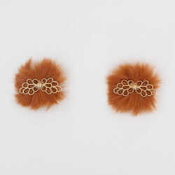 Salkım Patik Süsü(Patik Tokası) No:31-Tarçın - PUKKA