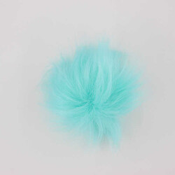 Şapka-Bere Ponponu No:1-Su Yeşili - PUKKA