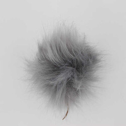 Şapka-Bere Ponponu No:16-Gri - PUKKA