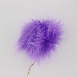 Şapka-Bere Ponponu No:7-Menekşe - PUKKA