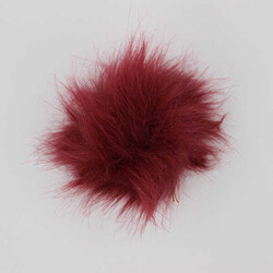 Şapka-Bere Ponponu No:9-Bordo - PUKKA