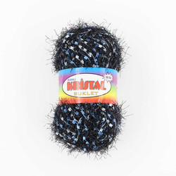 Simli Buklet Fantezi İplik 3 - PUKKA