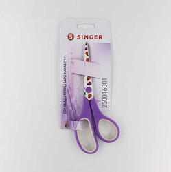 Singer Çok Amaçlı Renkli Saplı (A.Mor-Beyaz) Makas(7-3/4) - SİNGER