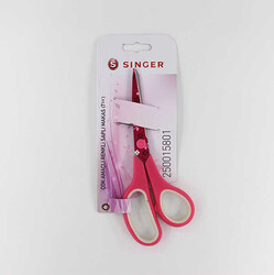 Singer Çok Amaçlı Renkli Saplı (Pembe-Beyaz) Makas(7-3/4) - SİNGER