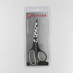 Singer Çok Amaçlı Renkli Saplı (Siyah-Beyaz) Makas(7-3/4) - SİNGER