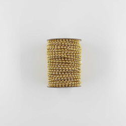 Sıralı Şerit Yarım İnci-3mm/22m-Sarı - İTHAL