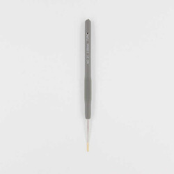 Tunç Elastik Saplı Dantel Tığ (0,55mm) No:21 - TUNÇ