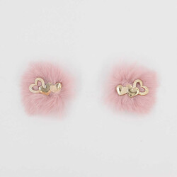 Üç Kalpli Patik Süsü(Patik Tokası) No:18-Pudra - PUKKA