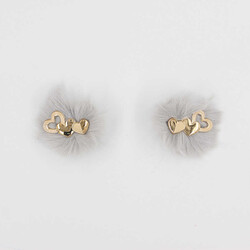 Üç Kalpli Patik Süsü(Patik Tokası) No:21-A.Gri - PUKKA