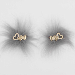 Üç Kalpli Patik Süsü(Patik Tokası) No:22-Gri - PUKKA