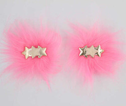 Üç Yıldızlı Patik Süsü(Patik Tokası) No:3-Pembe - PUKKA