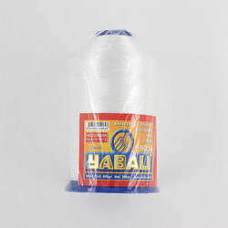 Yabalı Dikiş Dantel Nakış İplikleri(400 gr.) No:50-Kar Beyazı - YABALI