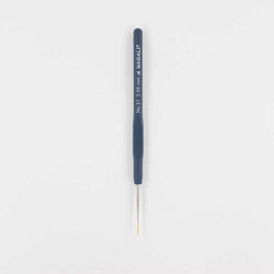 Yabalı Elastik Saplı Altın Uçlu Dantel Tığ (0,55mm) No:21 - YABALI