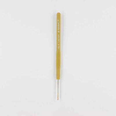 Yabalı Elastik Saplı Altın Uçlu Dantel Tığ (1,60mm) No:4 - 1