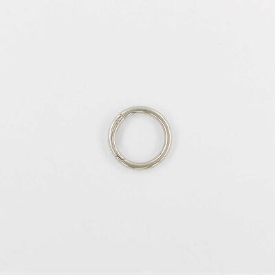 Yaylı Çanta Halkası Gümüş 2,5cmx5mm - 1