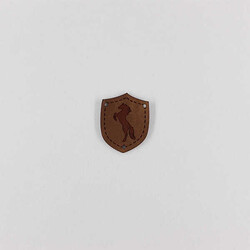 Yelek Arması(At Baskılı)-Kahve-No:8 - PUKKA