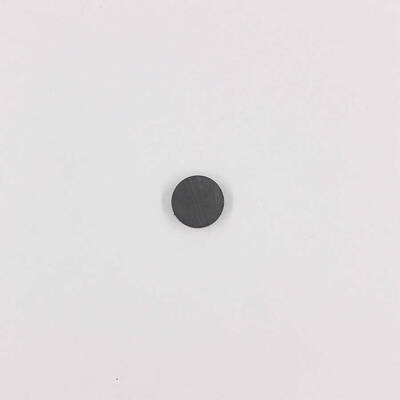 Yuvarlak Magnet-Mıknatıs Siyah 17mmx3mm - 1